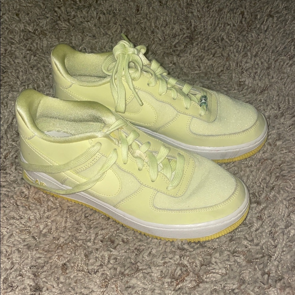 Yellow/Green Air Force 1s